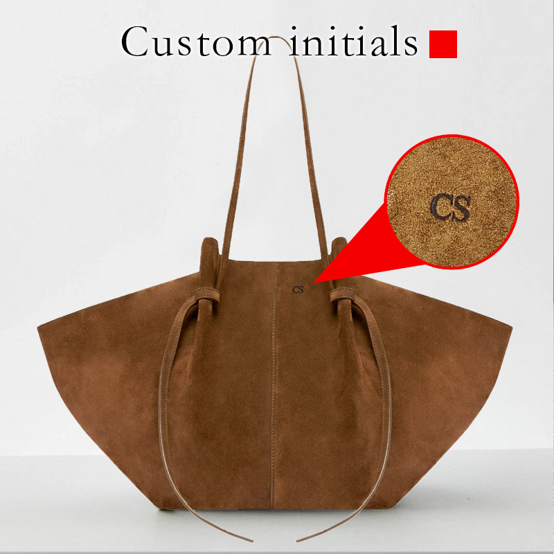 Women Bags Zara - Custom Name Initials Large Capacity Faux