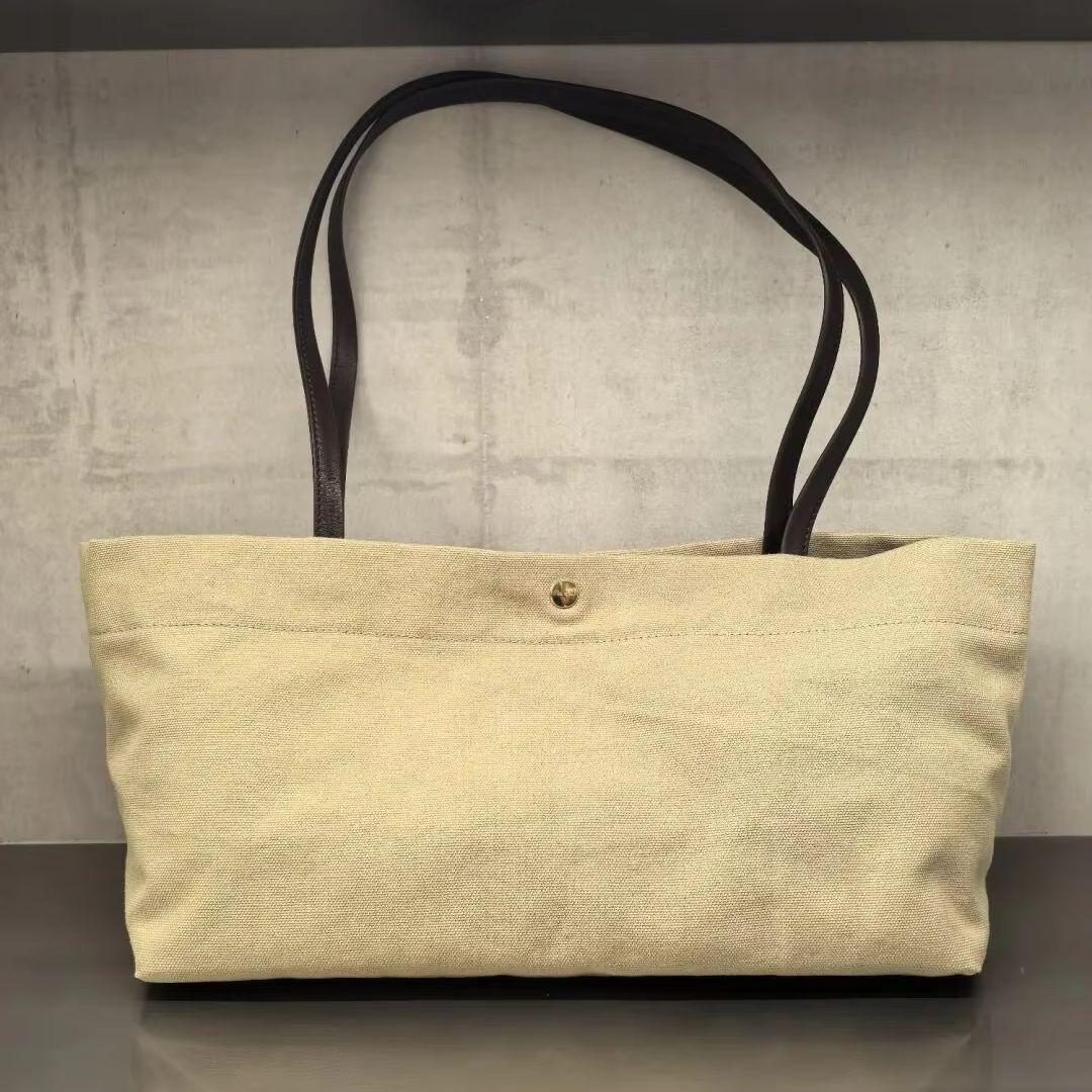 Shopper Tote Canvas - Style Fashion Shoulder Bag Strap Canvas