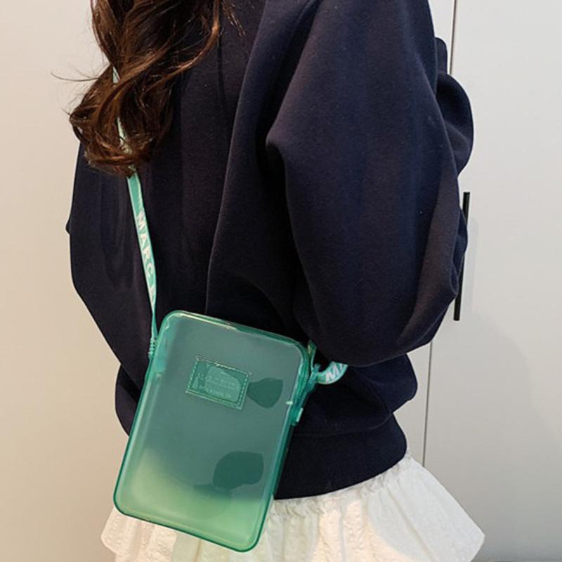 Women Bags For Gift - NewFashionable PVC Messenger Bag Transparent Shoulder