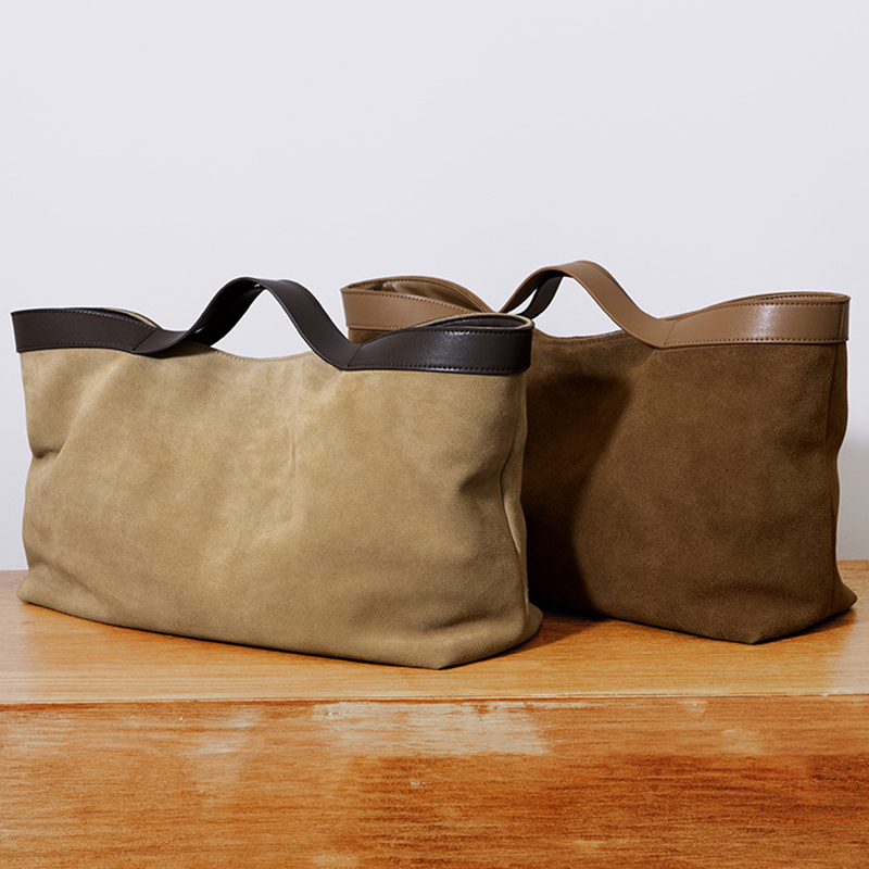 2025 Fall Winter New Suede Lea - Women Handheld Bags ulasan dan harga