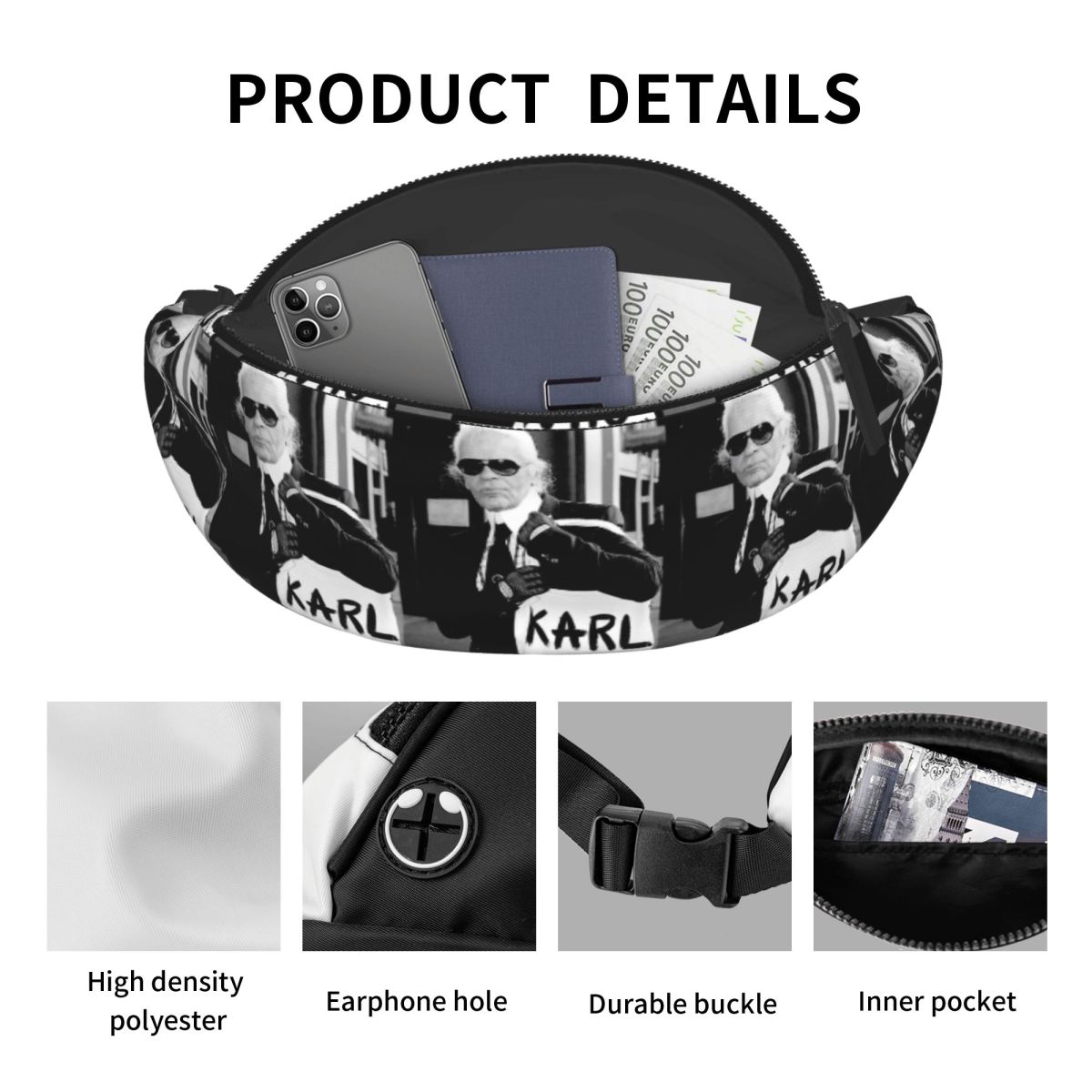 Karl Who Waist Bag for Women M - Women'S Karl Bags ulasan dan harga