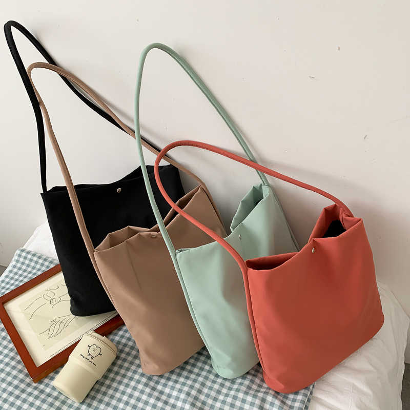 Simple Casual Women's Tote Bag - Women Handheld Bags ulasan dan harga