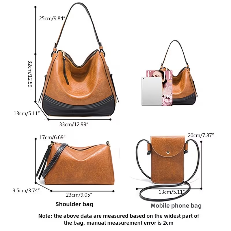 Women's Bag Set - 4-piece Set. - Women Bags Large ulasan dan harga