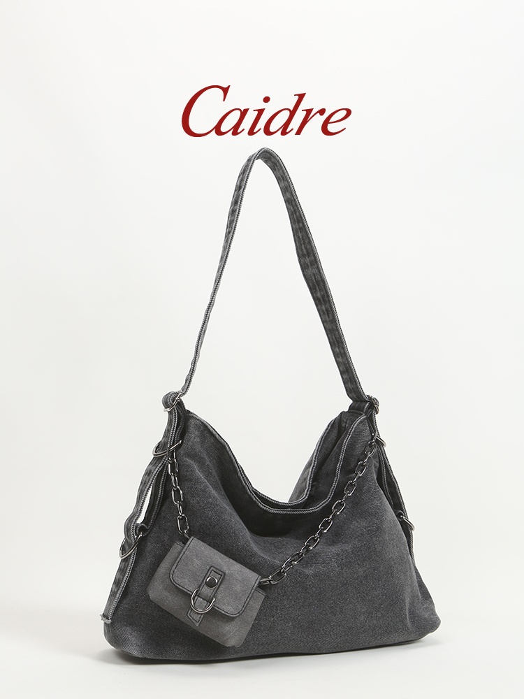 Caidre Large Capacity Canvas T - Shopper Tote Canvas ulasan dan harga