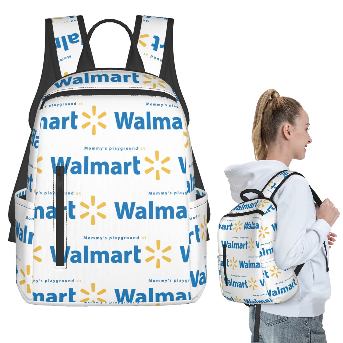 Walmart Backpack Student BookB - Women Bags Walmart ulasan dan harga