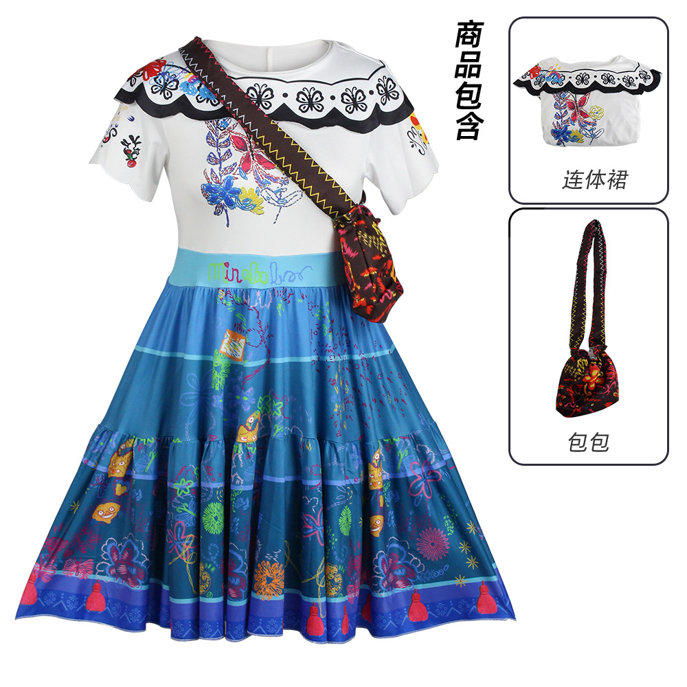 Mexican Princess Dress Mirabel - Women Bags For Gift ulasan dan harga