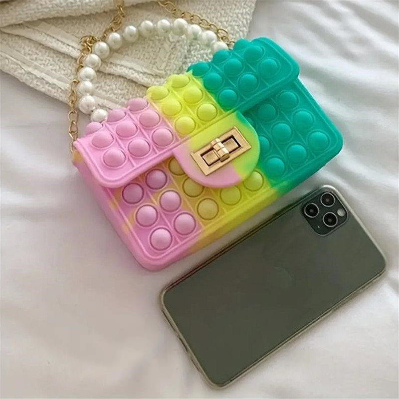 Silicone Love Bubble Jelly Bag - Women Bags H&M ulasan dan harga