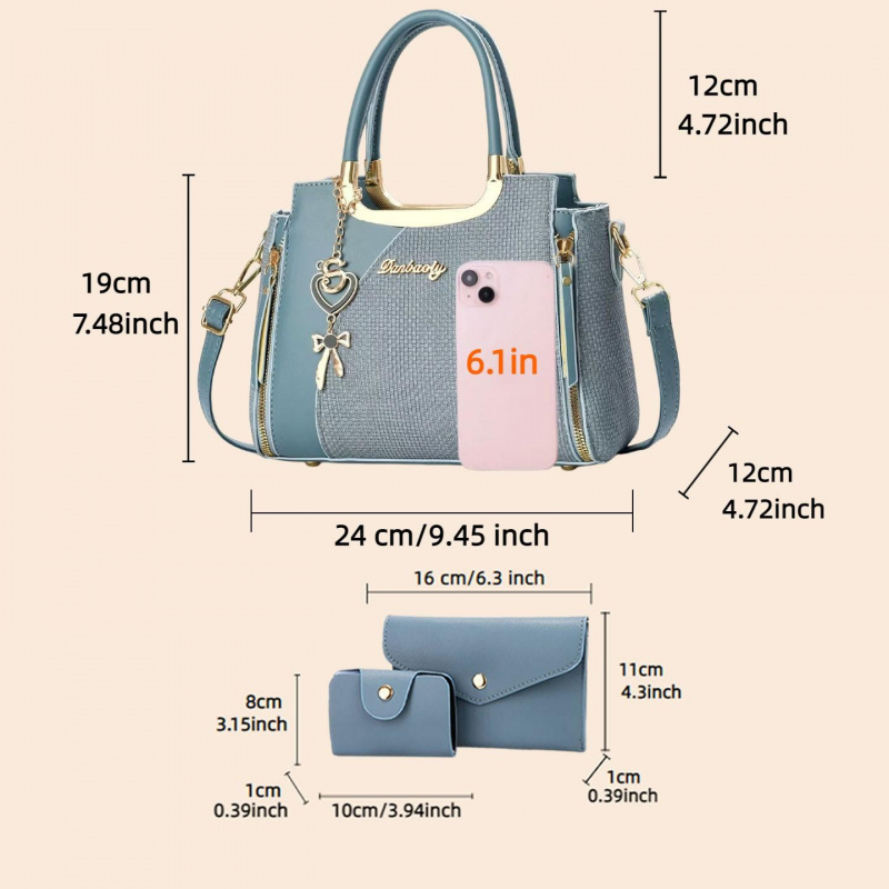 Elegant Women's Handbag Set, M - Women Bags For Gift ulasan dan harga
