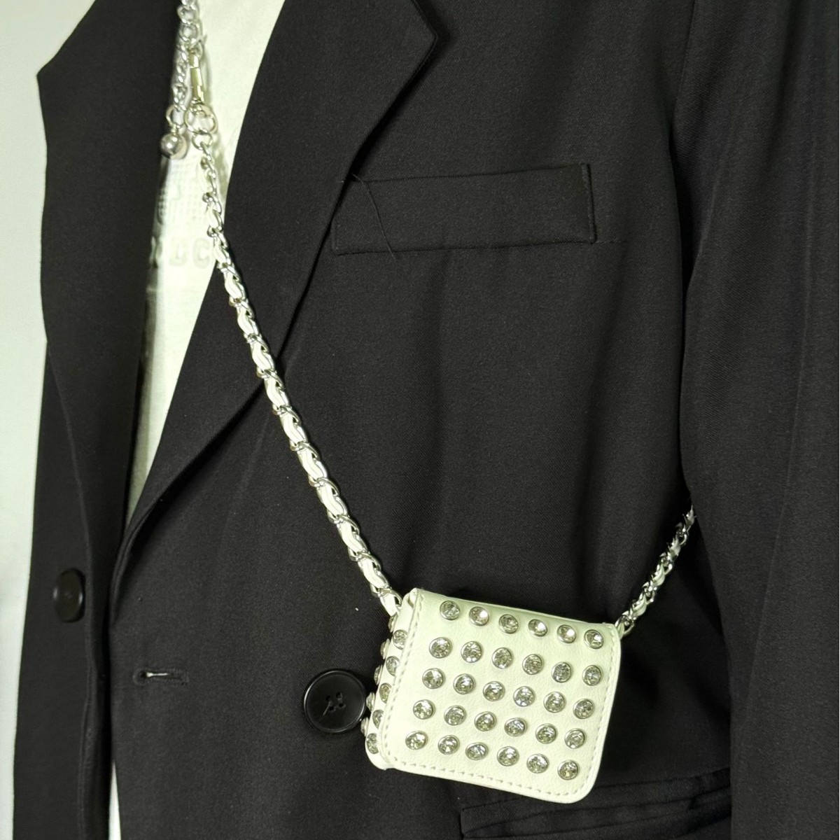 Fashion Rivet Mini Waistpack S - Women Bags Jeans ulasan dan harga