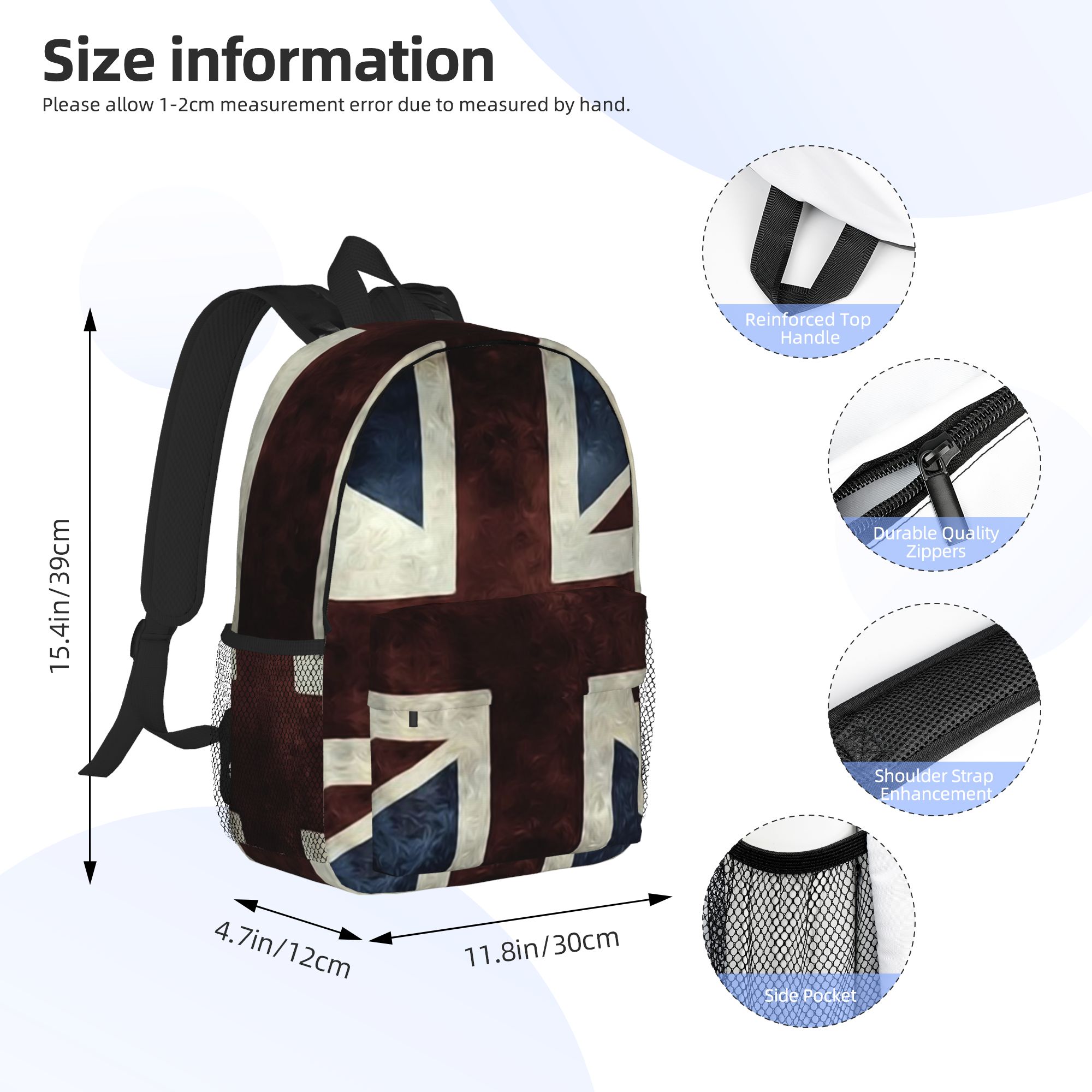 Union Jack Flag Of The UK Back - Women Bags Uk Sale ulasan dan harga