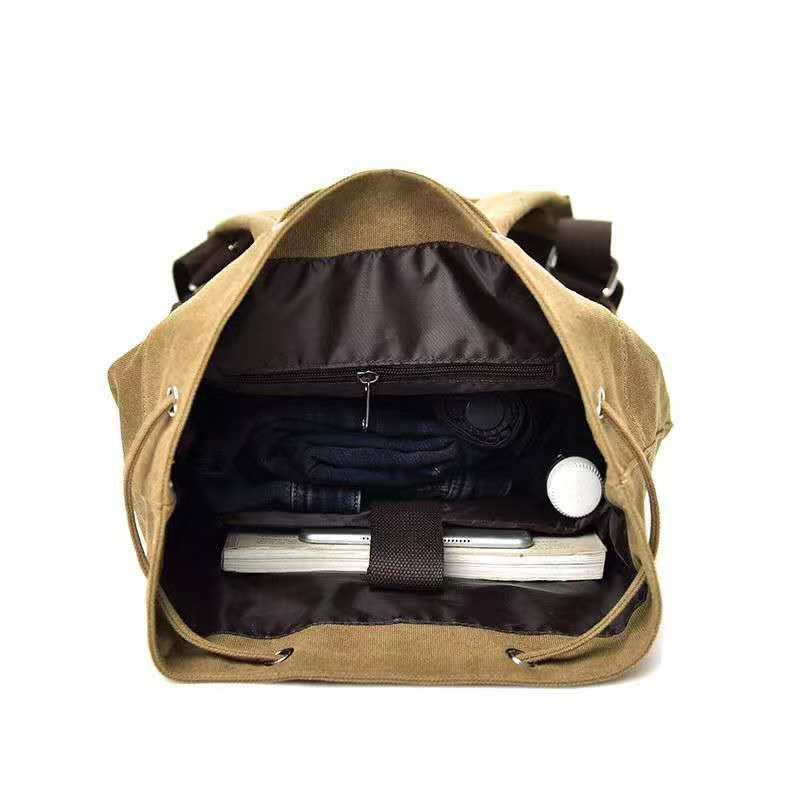 2026 Canvas backpack with dual - Women Bags Large ulasan dan harga
