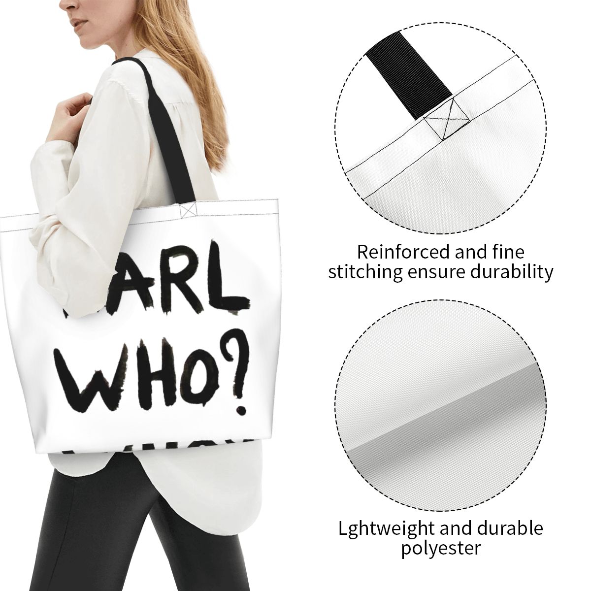 Custom Karl Who Grocery Shoppi - Women'S Karl Bags ulasan dan harga