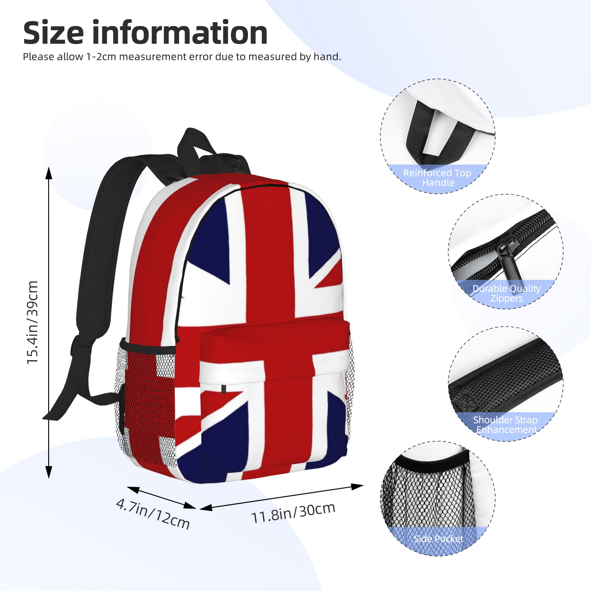 Union Jack Flag Of The UK Back - Women Bags Uk Sale ulasan dan harga
