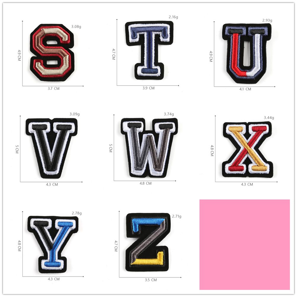 26Pcs A-Z Letters Patches Alph - Women Bags Jeans ulasan dan harga