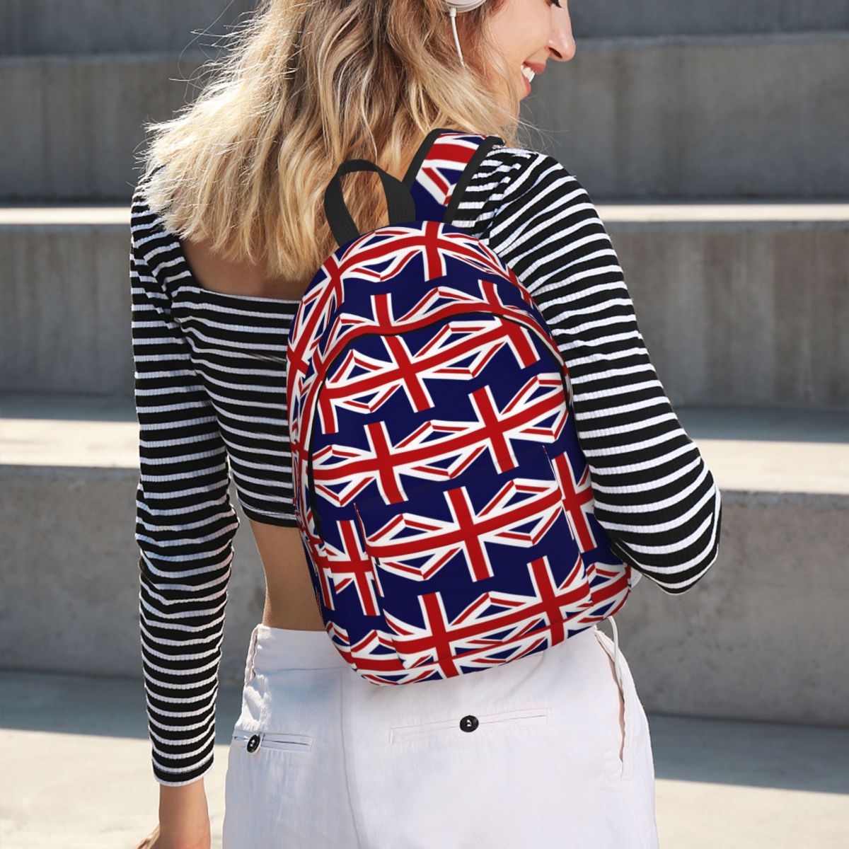 Union Jack Flag Of The UK Back - Women Bags Uk Sale ulasan dan harga