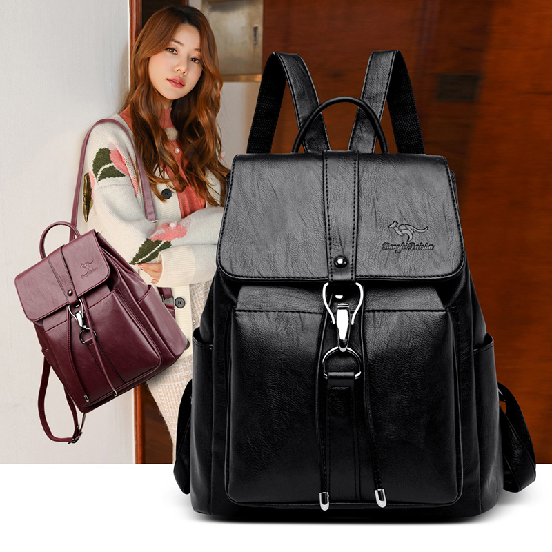 Anti Theft Backpack Women Shou - Women Bags Collection ulasan dan harga