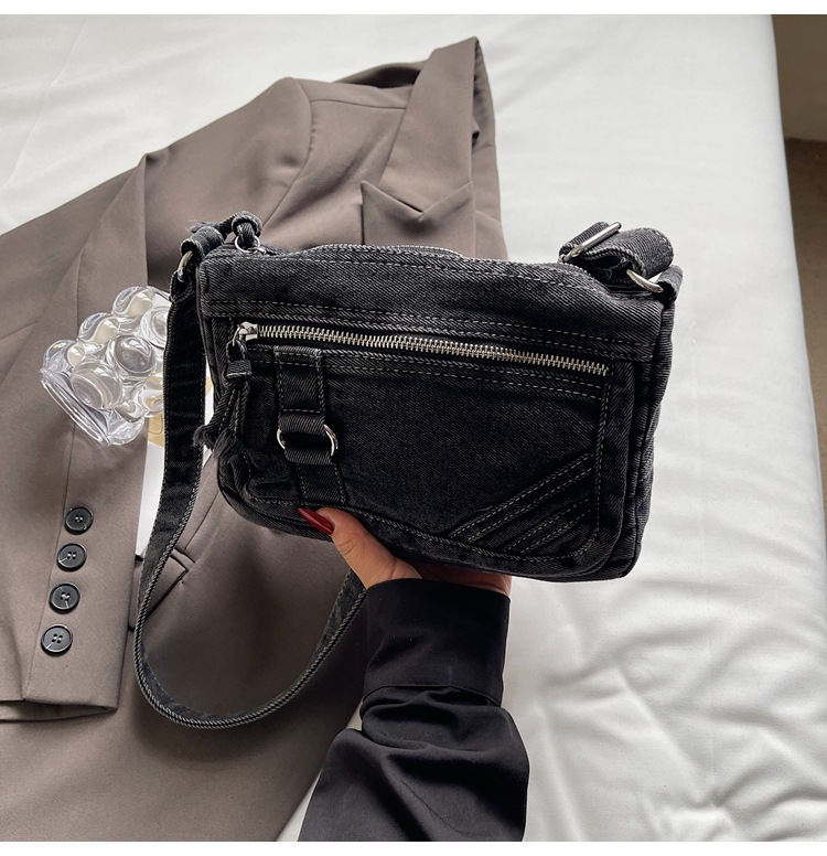 Women's Washed Denim Crossbody - Women Bags Jeans ulasan dan harga