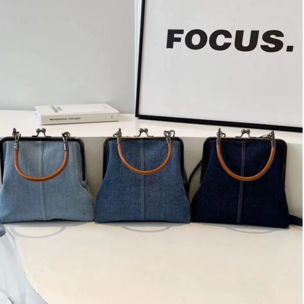 New Vintage Style Women Handba - Women Bags Jeans ulasan dan harga
