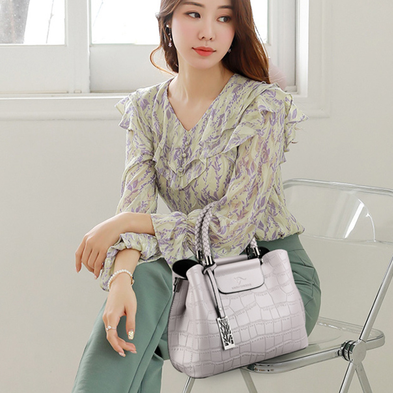 Genuine Leather Handbags For W - Women Bags Trend 2025 ulasan dan harga