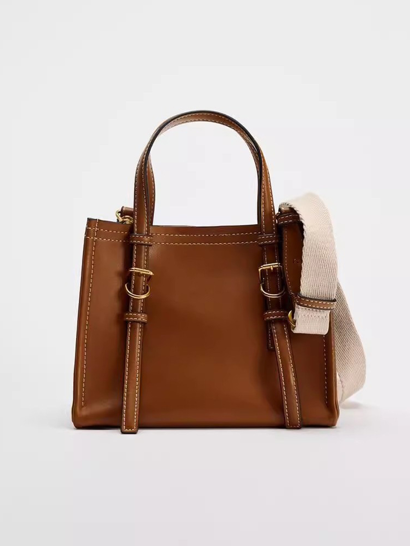 Cross border 2024 brown yellow - Women Bags Zara ulasan dan harga