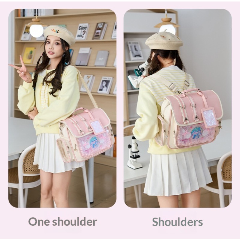 Japanese Schoolbag Youth Girls - Women Handheld Bags ulasan dan harga