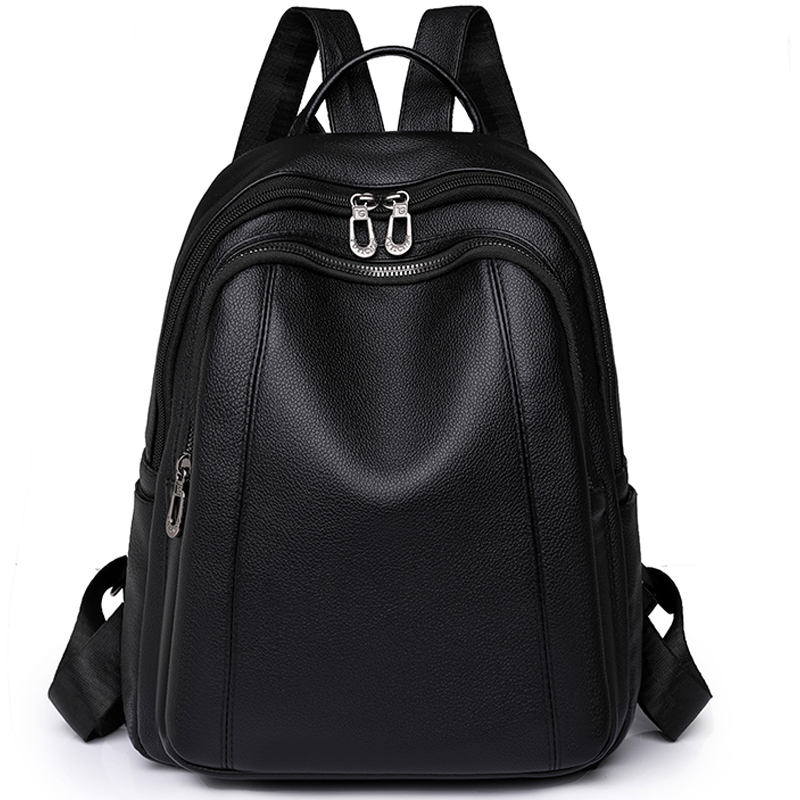 High Quality Leather Backpack  - Women Bags H&M ulasan dan harga