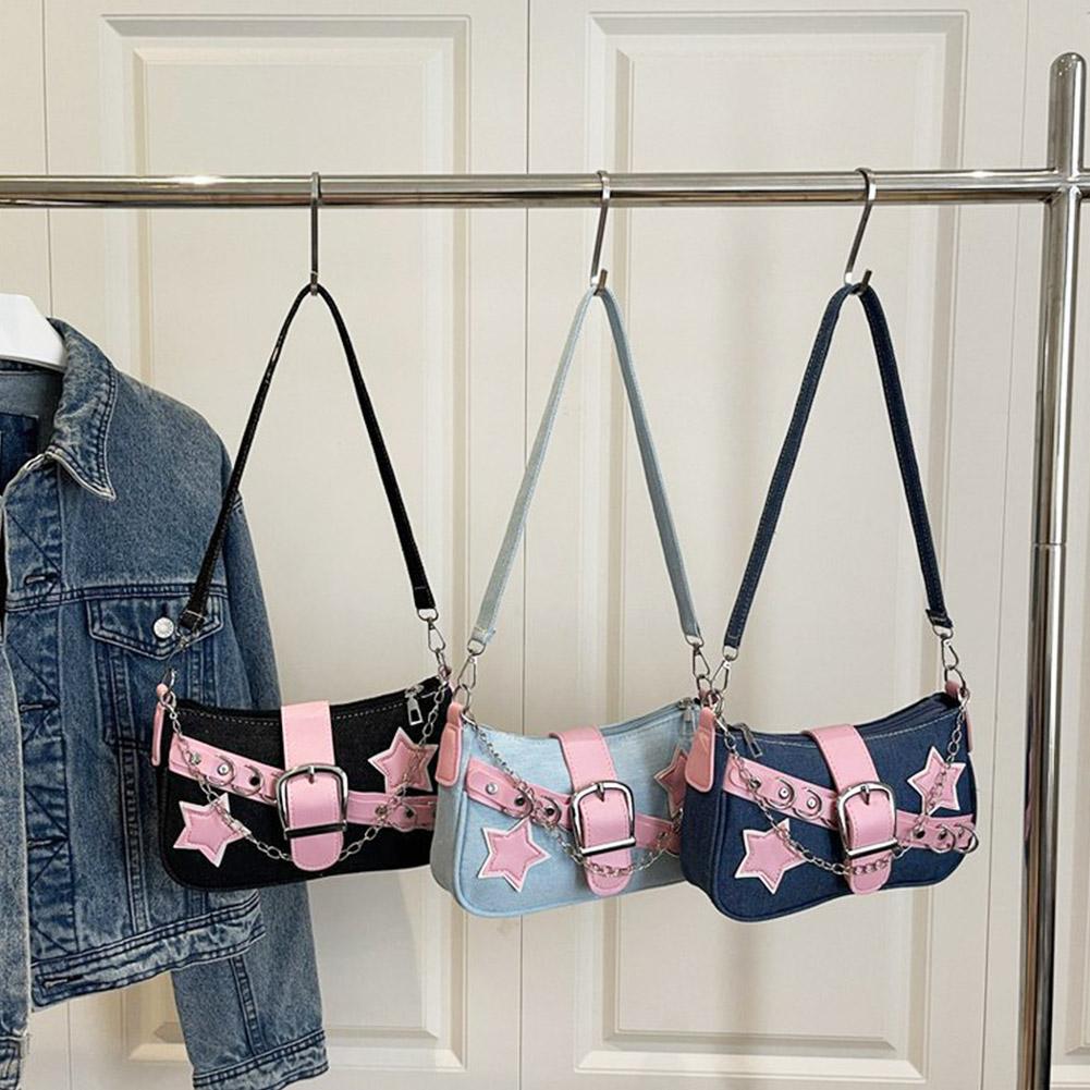 Fashion Women's Handbags Denim - Women Bags Jeans ulasan dan harga