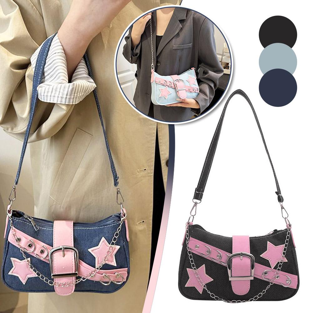 Fashion Women's Handbags Denim - Women Bags Jeans ulasan dan harga