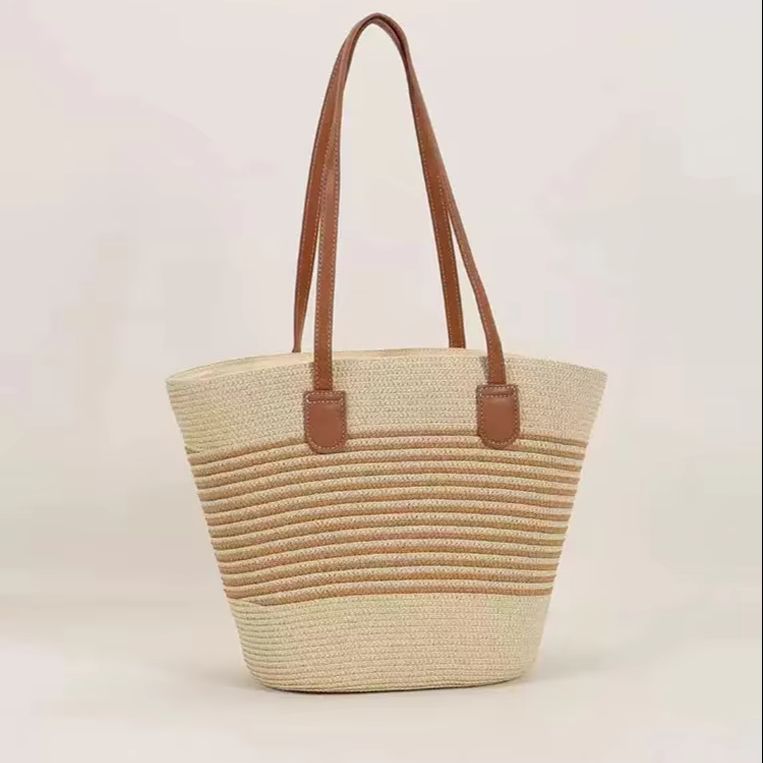 CLAREGQI  Women's Striped Stra - Women Bags Large ulasan dan harga