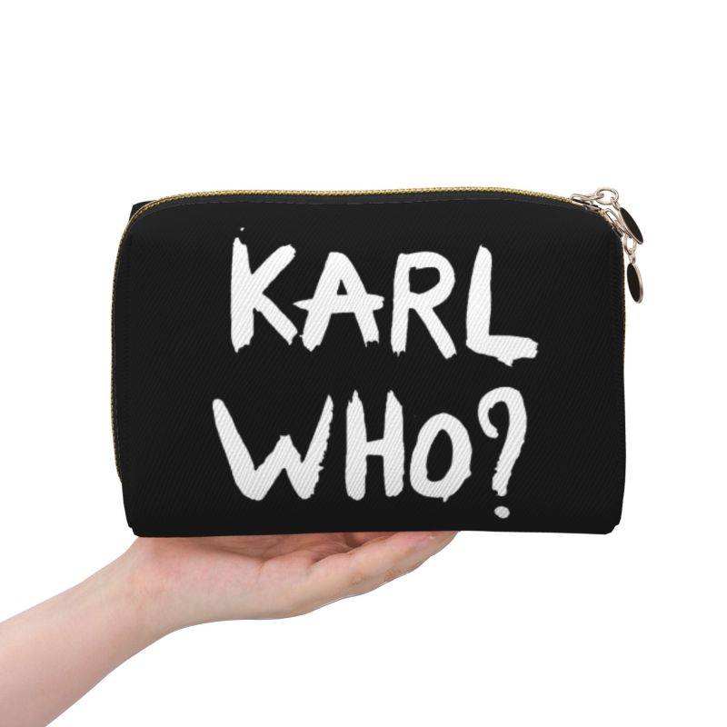 Karl Who Print Leather Makeup  - Women'S Karl Bags ulasan dan harga