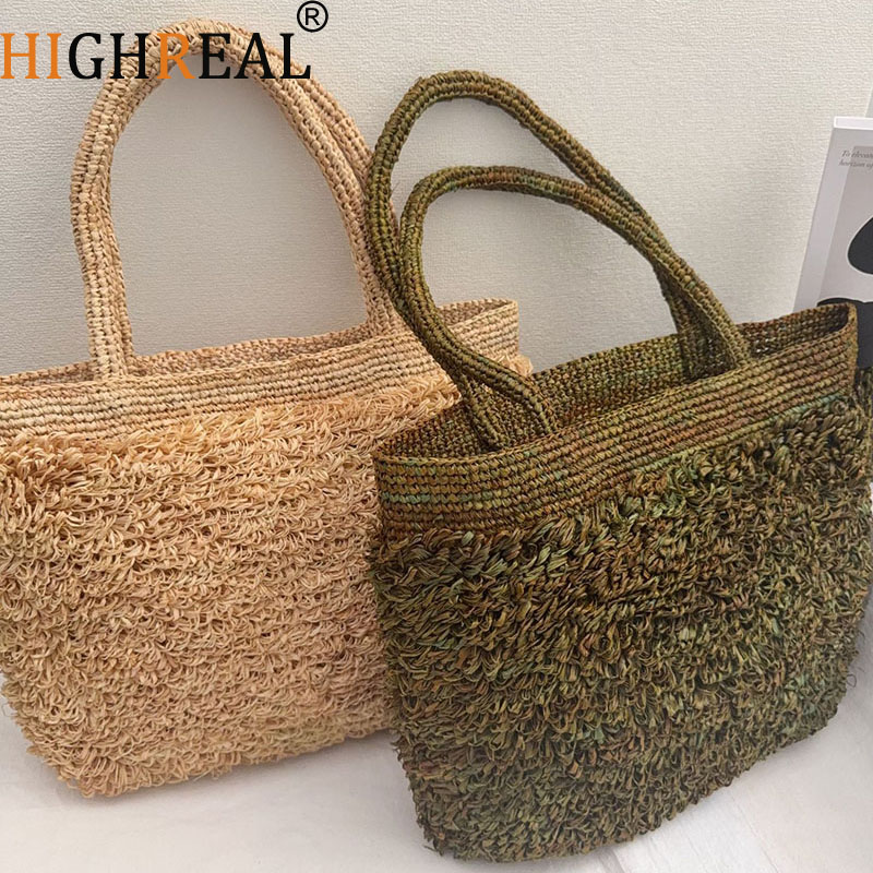 Luxury Raffia Straw Bag Bohemi - Women'S Raffia Bags ulasan dan harga