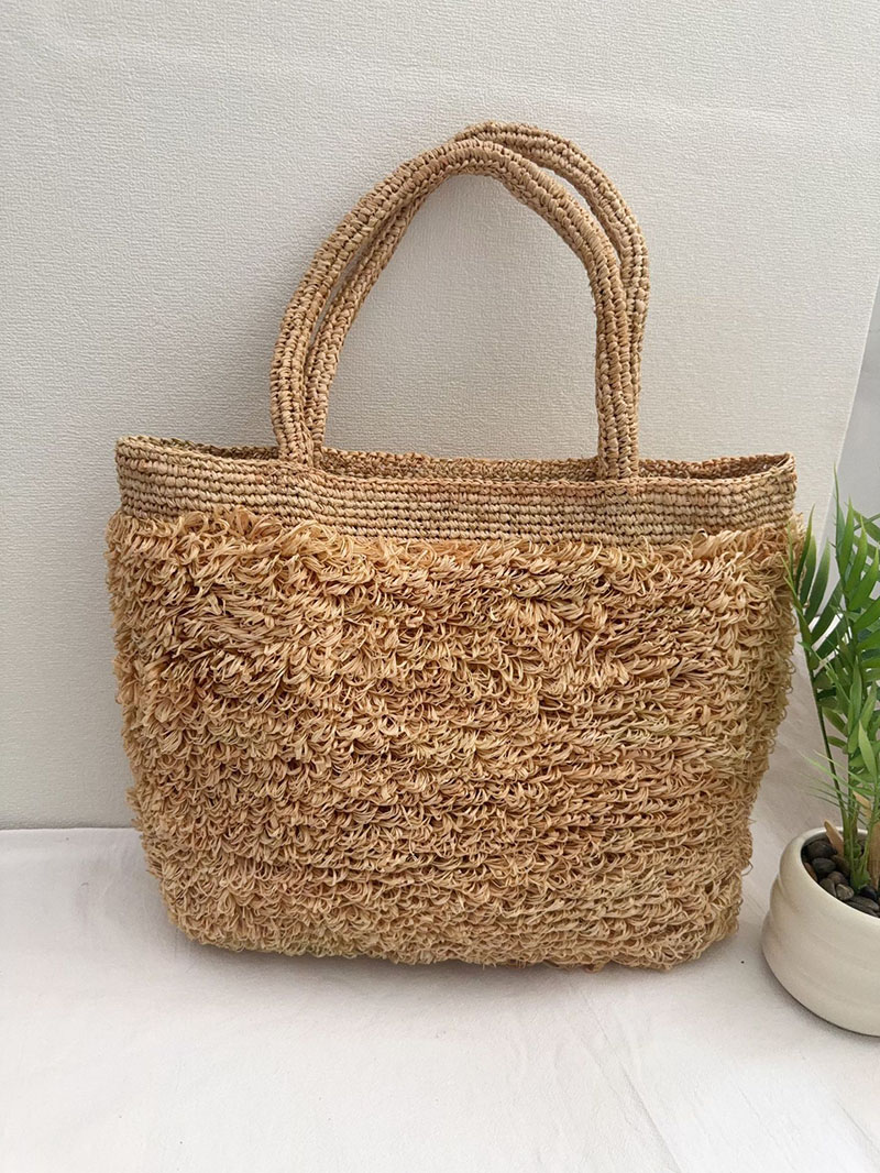 Luxury Raffia Straw Bag Bohemi - Women'S Raffia Bags ulasan dan harga
