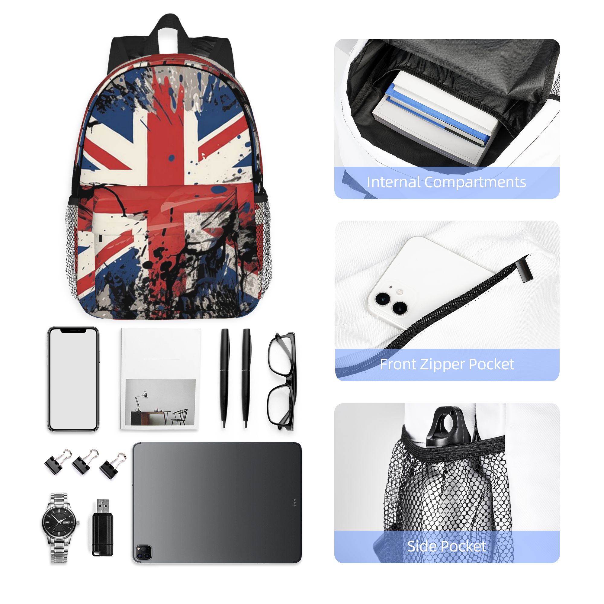 Union Jack Flag Of The UK Unit - Women Bags Uk Sale ulasan dan harga