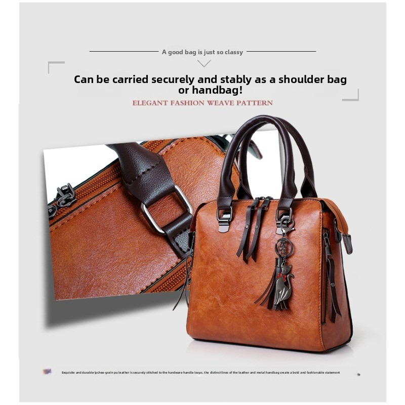 4Pcs Solid Color Bag Set With  - Women Bags Large ulasan dan harga