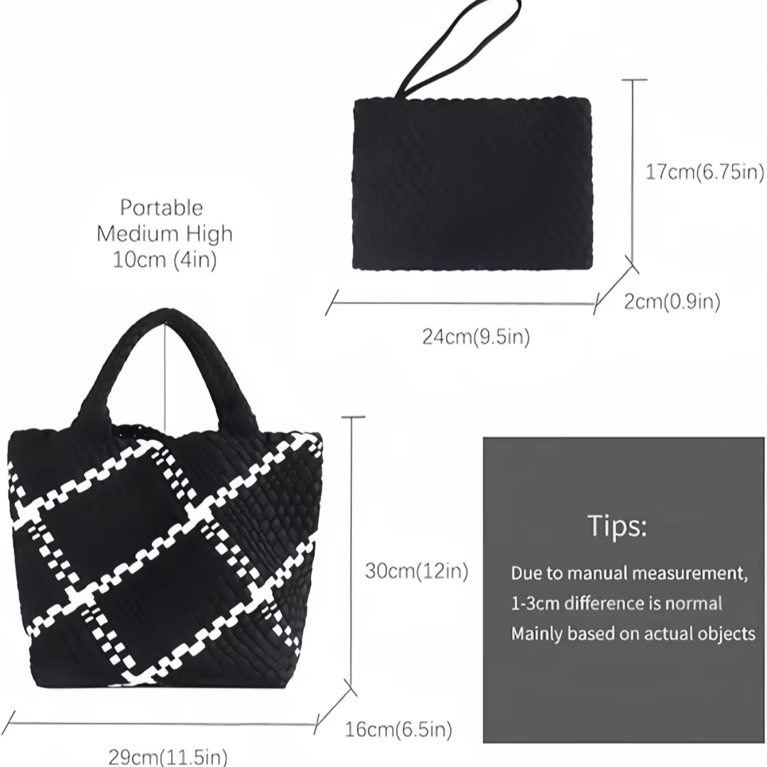 Hot Sale New Neoprene Woven Ba - Women Hand Bags Sale ulasan dan harga