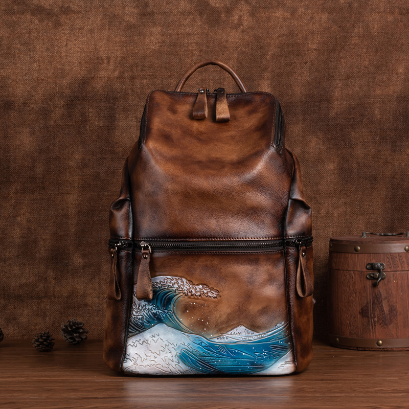 Genuine Real Soft Leather Wome - Women Bags Handmade ulasan dan harga