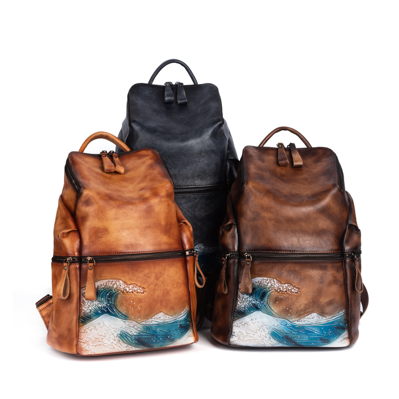 Genuine Real Soft Leather Wome - Women Bags Handmade ulasan dan harga