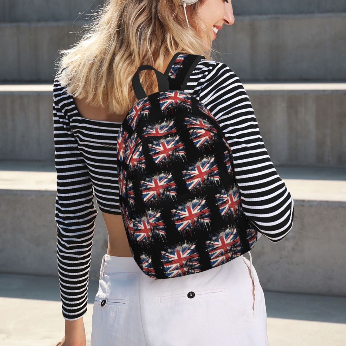 Union Jack Flag Of The UK Back - Women Bags Uk Sale ulasan dan harga