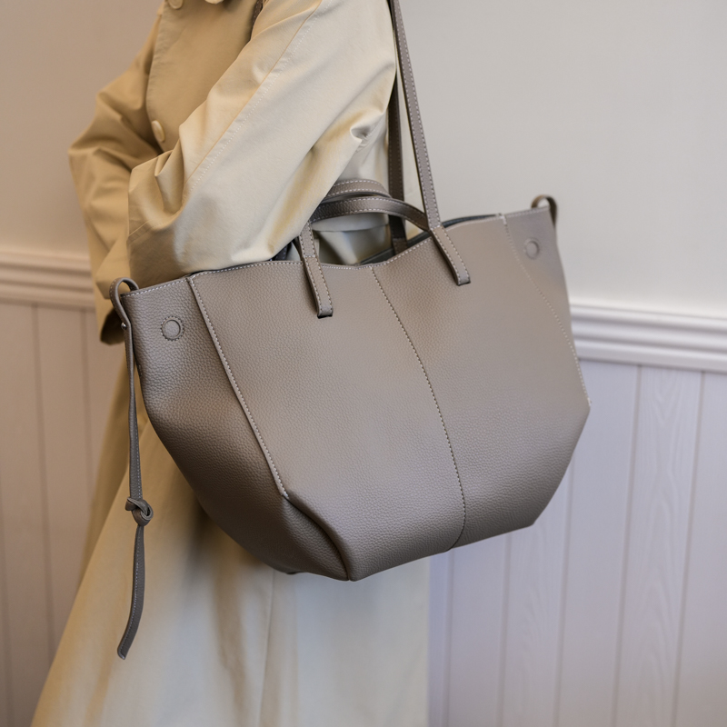 Large Capacity Leather Zipper  - Women Bags Trend 2025 ulasan dan harga