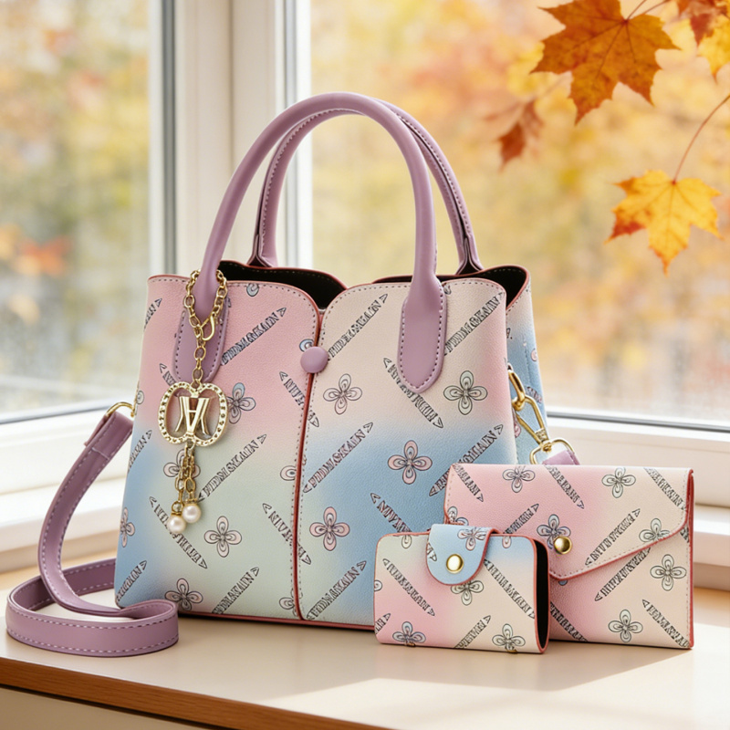 Gradient Women's Three-piece S - Women Bags For Gift ulasan dan harga