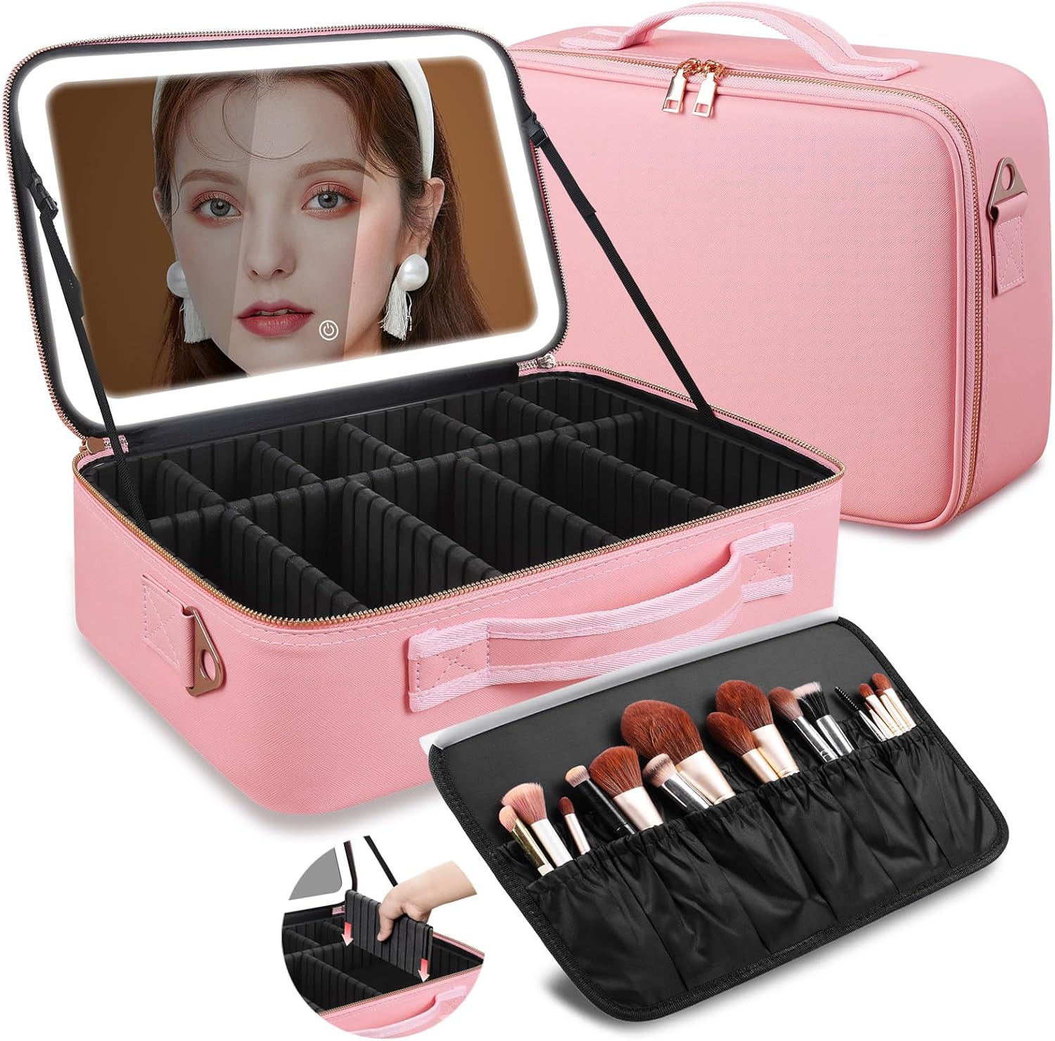 Large Capacity Makeup Bag 15'' - Women Bags Large ulasan dan harga