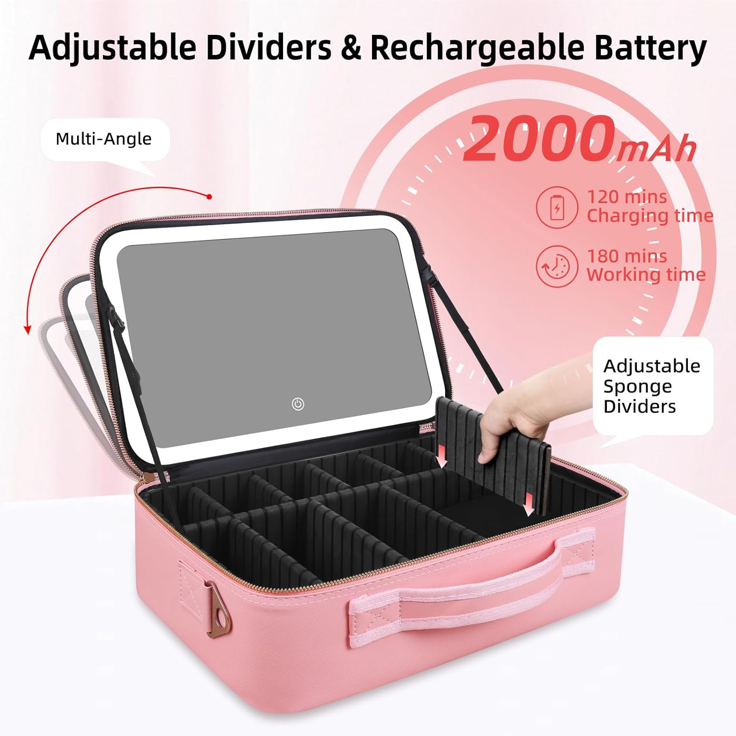 Large Capacity Makeup Bag 15'' - Women Bags Large ulasan dan harga